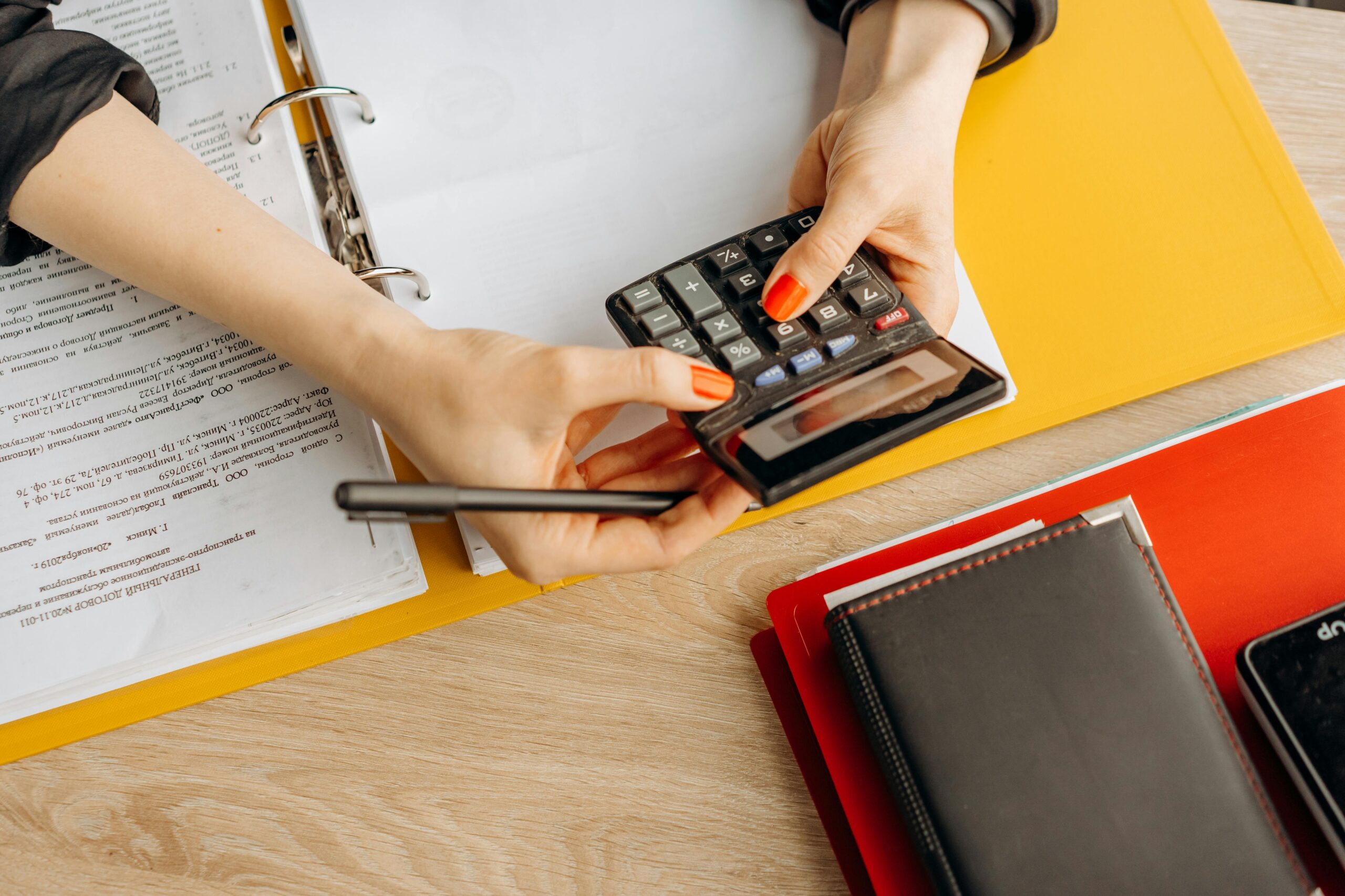 Fractional Accounting for Trades